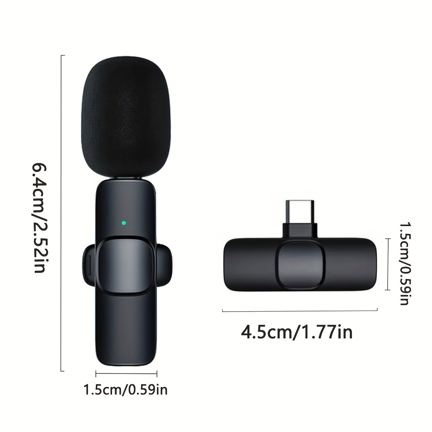 Microphone-Wireless Lavalier Lapel Microphone For iPhone iPad Professional Wireless Clip Mic - Cordless Omnidirectional Condenser Recording Mic For Interview Video Podcast Vlog YouTube Microphone-Wireless Lavalier Lapel Microphone For iPhone iPad Professional Wireless Clip Mic - Cordless Omnidirectional Condenser Recording Mic For Interview Video Podcast Vlog YouTube